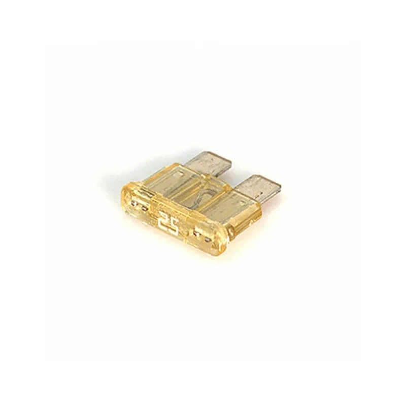 Eaton 25A Clear Car Fuse, 32V DC Fast Acting Brass Body ATC-25