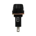 Eaton 30A 600V Panel Mount Fuse Holder, 1P-Pole Compatible with 10.3 x 38.1 mm Fuses HPG