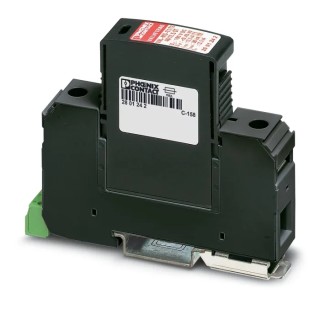 Phoenix Contact Surge Protection Device 30 kA 1-Phase Power Supply VARISTOR Plug-In Lightning Arrester DIN Rail Mount 2801240