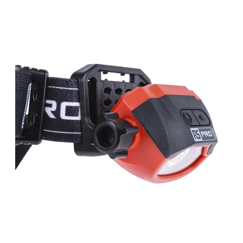RS PRO Rechargeable LED Head Torch 450 Lumen, IPX5 Water Resistant, 67mm Diameter 186-4622