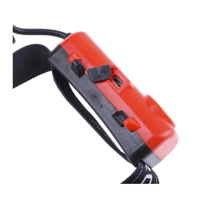 RS PRO Rechargeable LED Head Torch 450 Lumen, IPX5 Water Resistant, 67mm Diameter 186-4622