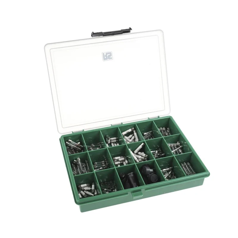 RS PRO Automotive Fuse Kit Anti-Surge 16-Pcs Fuse Assortment with Fuse Holders 186-6362