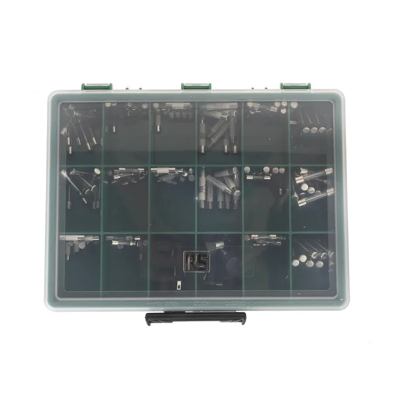 RS PRO Automotive Fuse Kit Anti-Surge 16-Pcs Fuse Assortment with Fuse Holders 186-6362