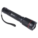 RS PRO High Power Waterproof LED Torch Black 2600 lm, 240 mm, Aluminium Housing, IP67 Protection 186-4624