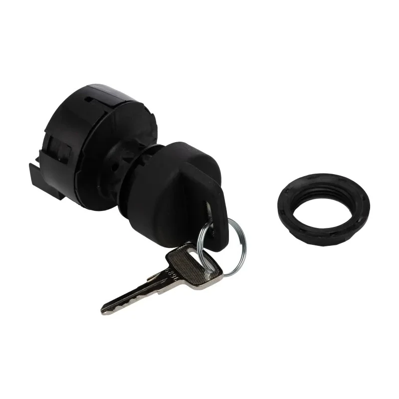 Honeywell Technologies Key Switch, 20A 3-Way Off-On-Start Operation Nylon & Polypropylene Housing 84826-01