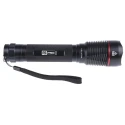 RS PRO High Power Waterproof LED Torch Black 2600 lm, 240 mm, Aluminium Housing, IP67 Protection 186-4624