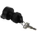 Honeywell Technologies Key Switch, 20A 3-Way Off-On-Start Operation Nylon & Polypropylene Housing 84826-01