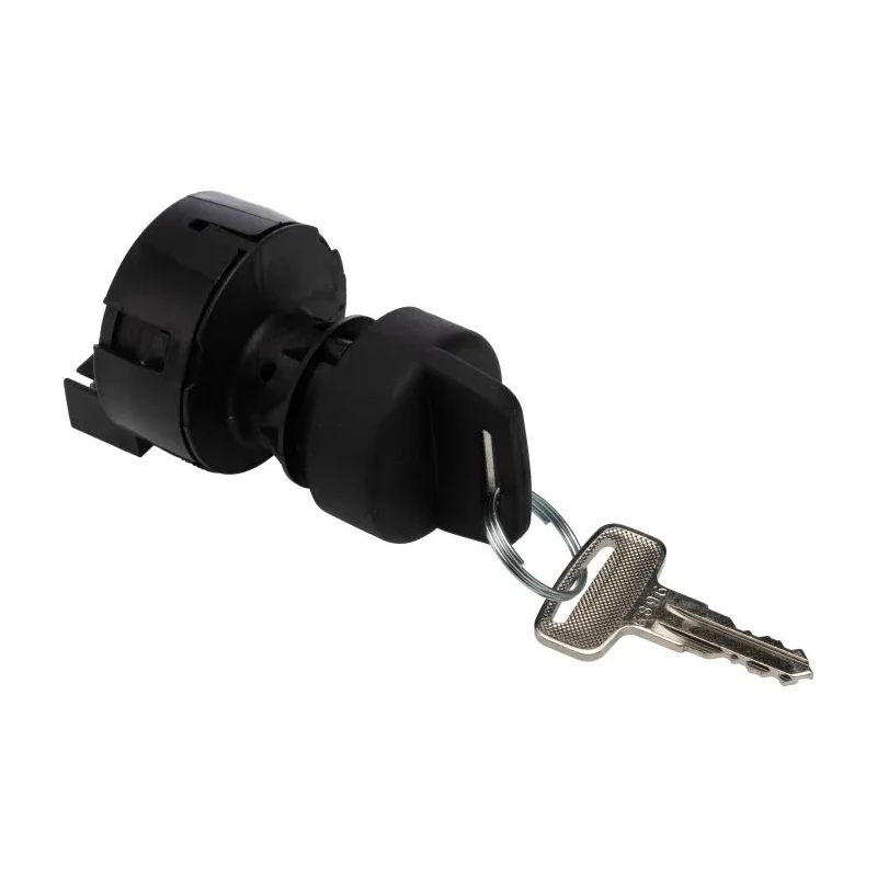 Honeywell Technologies Key Switch, 20A 3-Way Off-On-Start Operation Nylon & Polypropylene Housing 84826-01