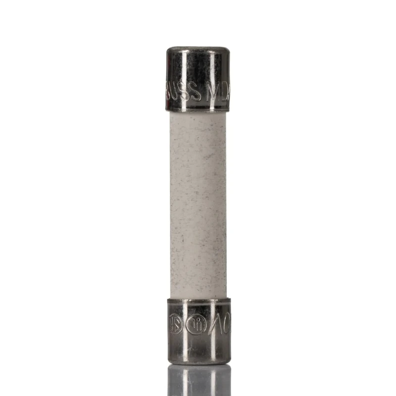 Eaton 3A T Ceramic Cartridge Fuse, 6.3 x 32 mm, Time Delay, 250V AC MDA-3-R