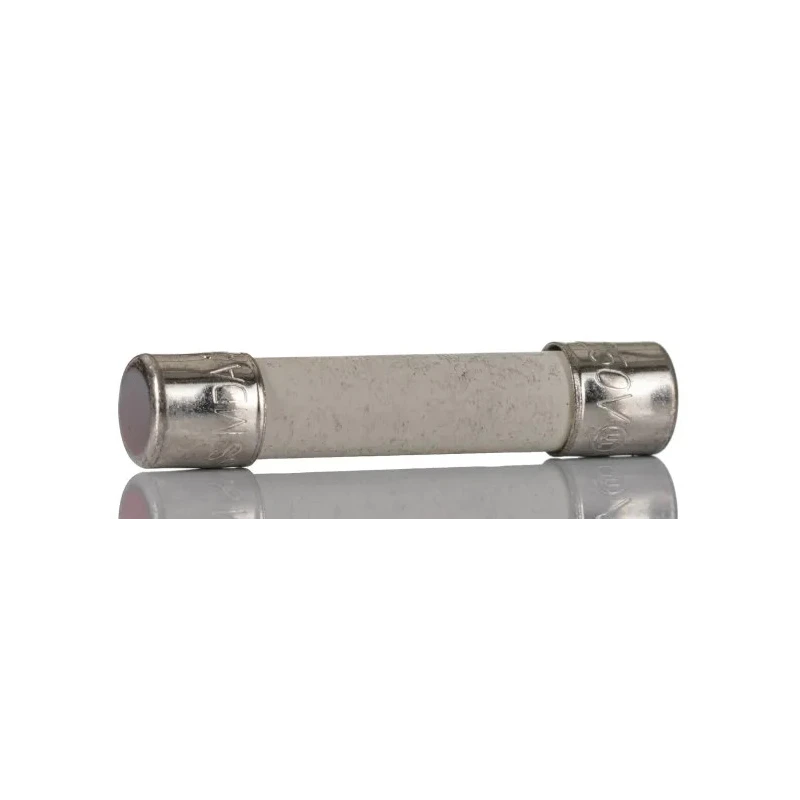 Eaton 3A T Ceramic Cartridge Fuse, 6.3 x 32 mm, Time Delay, 250V AC MDA-3-R