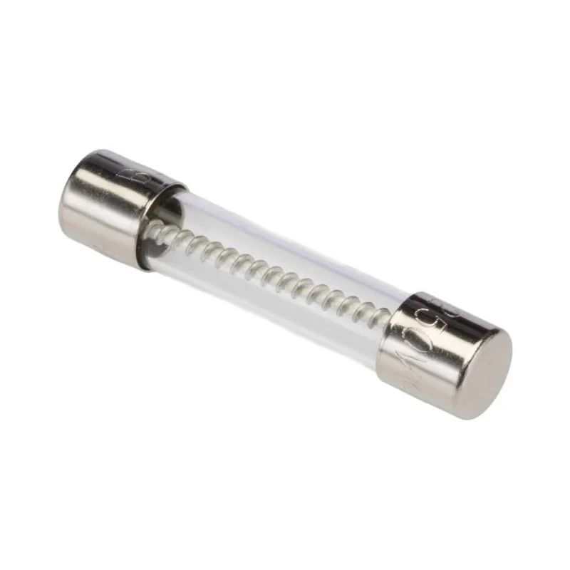 Eaton 6A T Glass Cartridge Fuse, 6.3 x 32 mm, Time Delay, 250V AC MDL-6-R