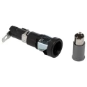 Eaton 20A Panel Mount Fuse Holder, 1P-Pole for 32 mm Fuse, 250V HTB-94I-R