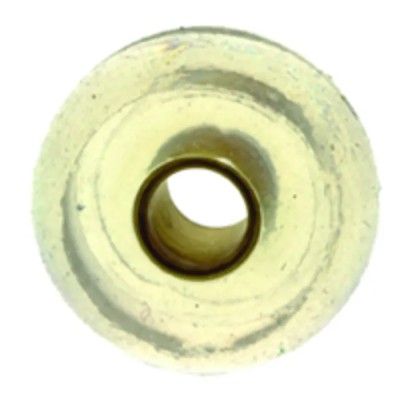 Taica Round M10 Anti-Vibration Mount with 400 N Compression Load, 3mm Bore, 14mm Outside Diameter, 30mm GEL Bush A-1 SUS