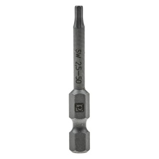 Phoenix Contact Hex Screwdriver Bit 2.5 mm Tip, Hardened Steel, 50 mm Overall Length, 5-Piece Set 1212646