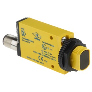Banner Retroreflective Photoelectric Sensor Block, 2 m Detection Range, IP67, M12 Connector, LED Light Source MIAD9LVAGQ