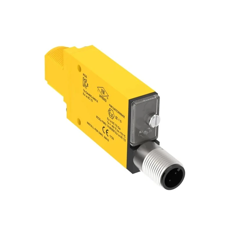 Banner Retroreflective Photoelectric Sensor Block, 2 m Detection Range, IP67, M12 Connector, LED Light Source MIAD9LVAGQ