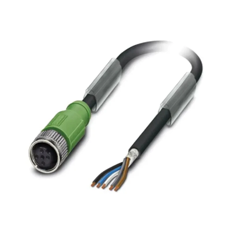 Phoenix Contact Sensor Actuator Cable Female 5 Way M12 to 5 Way Unterminated, 3 m, Polyurethane Jacket 1682948