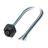 Phoenix Contact Sensor Actuator Cable Female 5 Way M12 to 5 Way M12, 500 mm, 60V, Thermoplastic Elastomer Jacket 1436356