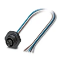 Phoenix Contact Sensor Actuator Cable Female 5 Way M12 to 5 Way M12, 500 mm, 60V, Thermoplastic Elastomer Jacket 1436356