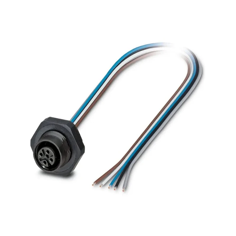 Phoenix Contact Sensor Actuator Cable Female 5 Way M12 to 5 Way M12, 500 mm, 60V, Thermoplastic Elastomer Jacket 1436356