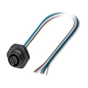 Phoenix Contact Sensor Actuator Cable Female 5 Way M12 to 5 Way M12, 500 mm, 60V, Thermoplastic Elastomer Jacket 1436356