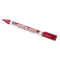 Edding Extra Fine Tip Red Permanent Marker Pen, Bullet Tip, 1mm Line Width 400-002