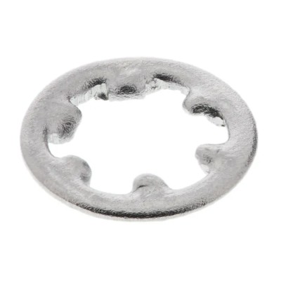 RS PRO Stainless Steel Plain Internal Tooth Shakeproof Washer, M2.5, DIN 6797J 187-0541