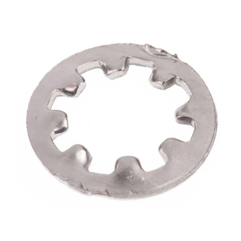 RS PRO Stainless Steel Plain Internal Tooth Shakeproof Washer M5 DIN 6797J 187-0591