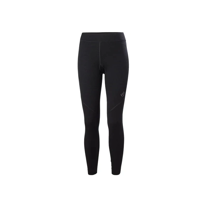 Helly Hansen Thermal Long Johns Black, Waist Size 28.5 in, Size S, 43% Polypropylene 57% Merino 75520_990-S