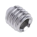 RS PRO Stainless Steel M3 x 3 mm Grub Screw Plain Cup DIN 916 187-0670