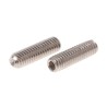 RS PRO Stainless Steel M3 x 10 mm Grub Screw Plain Cup 187-0692