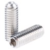 RS PRO Stainless Steel M4 x 12 mm Grub Screw Plain Cup DIN 916 187-0721
