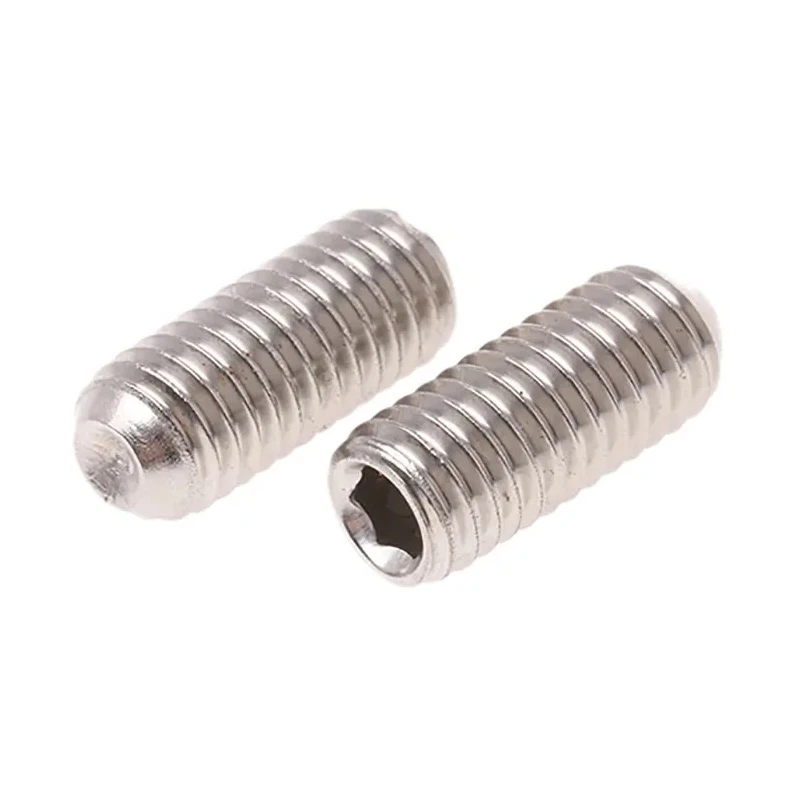 RS PRO Stainless Steel M5 x 12 mm Grub Screw Plain Cup 187-0765