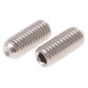 RS PRO Stainless Steel M5 x 12 mm Grub Screw Plain Cup 187-0765