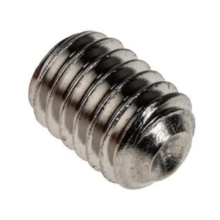 RS PRO Stainless Steel M6 x 8 mm Grub Screw Plain Cup DIN 916 187-0793