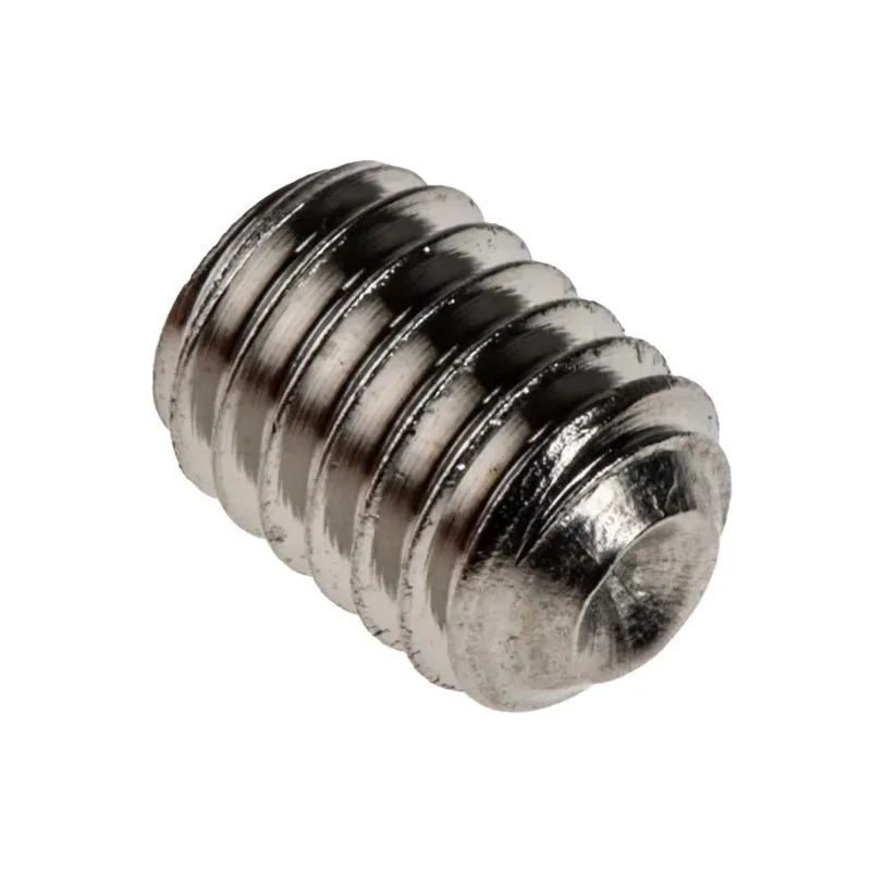 RS PRO Stainless Steel M6 x 8 mm Grub Screw Plain Cup DIN 916 187-0793