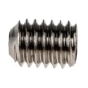 RS PRO Stainless Steel M6 x 8 mm Grub Screw Plain Cup DIN 916 187-0793