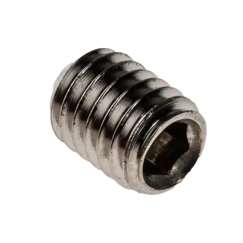 RS PRO Stainless Steel M6 x 8 mm Grub Screw Plain Cup DIN 916 187-0793