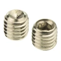 RS PRO Stainless Steel Grub Screw M8 x 8 mm Plain Cup DIN 916 187-0822