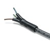 HellermannTyton Black Heat Shrink Tubing 12.7 mm Sleeve Diameter x 25 m Length 2:1 Shrink 342-10040 PST-H-12.7/6.4-POA-BK