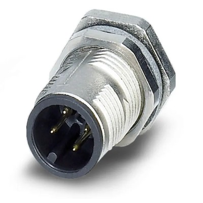 Phoenix Contact Circular Connector 4 Contacts Rear M12 Plug Male IP65 IP67 250V 4A SPEEDCON 1551820