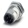 Phoenix Contact Circular Connector 4 Contacts Rear M12 Plug Male IP65 IP67 250V 4A SPEEDCON 1551820