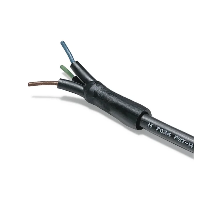 HellermannTyton Heat Shrink Tubing Black 38 mm Sleeve Diameter Elastomer Material 2:1 342-23810 PST-H-38.0-19.0-POA-BK