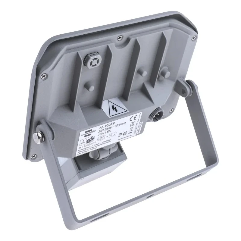 brennenstuhl Floodlight AL Series 20W 30 LED PIR Motion Sensor IP44 Aluminium Housing 3000K Warm White 1178020901