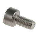 RS PRO Plain Stainless Steel Hex Socket Cap Screw M3 Thread x 6mm Length DIN 912 187-1207