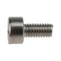 RS PRO Plain Stainless Steel Hex Socket Cap Screw M3 Thread x 6mm Length DIN 912 187-1207