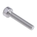 RS PRO Plain Stainless Steel Hex Socket Cap Screw M3 x 16 mm 187-1235