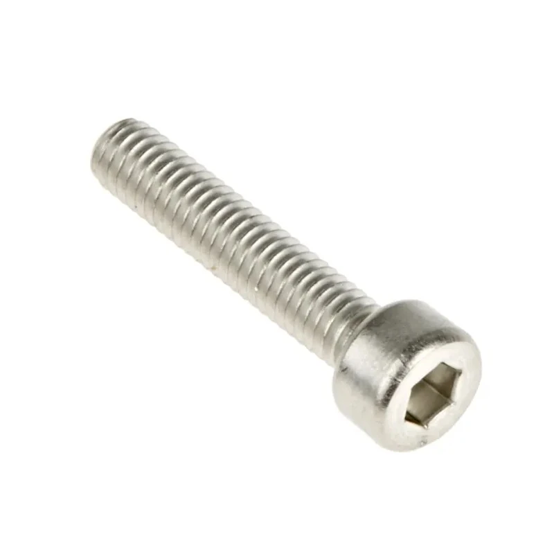 RS PRO Plain Stainless Steel Hex Socket Cap Screw, Hex Socket, M4 x 20 mm 187-1279