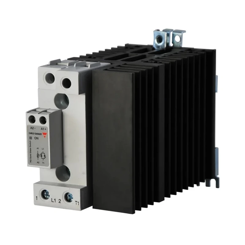 Carlo Gavazzi RGC Series Solid State Relay, 70 A Load, DIN Rail Mount, 600 V ac Load, 32V dc Control RGC1A60D60KGU