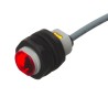 Carlo Gavazzi Diffuse Photoelectric Sensor Barrel Style 1 m Detection Range PNP Output IP66 IP69K PA18CAD10PASA